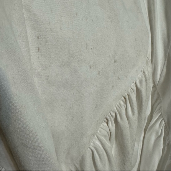 DELFI COLLECTIVE Hera Dress Short In Eyelet Lace in White Size XS - Picture 9 of 12